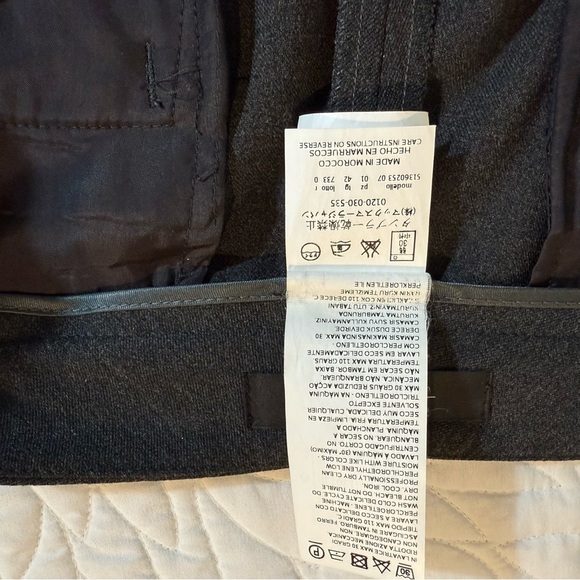 MaxMara Gray Ankle Cigarette Pants - Picture 13 of 16